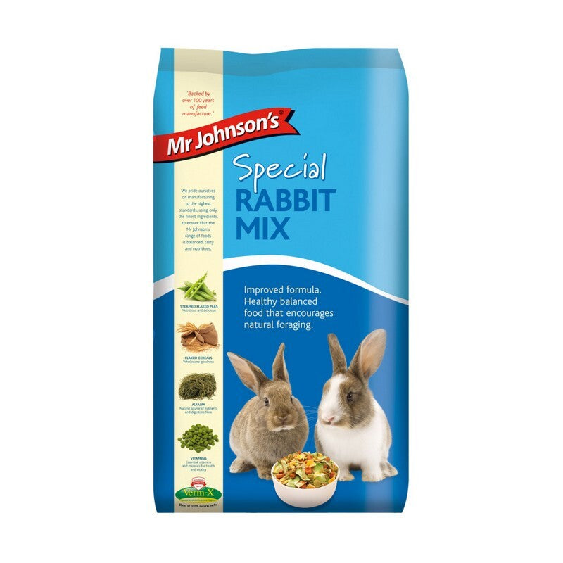 Mr Johnsons Special Rabbit Mix - No Added Pellets 15kg