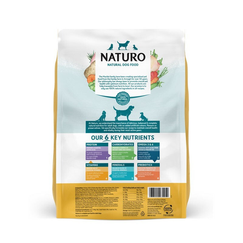 Naturo Adult Chicken with Potato & Veg 10kg