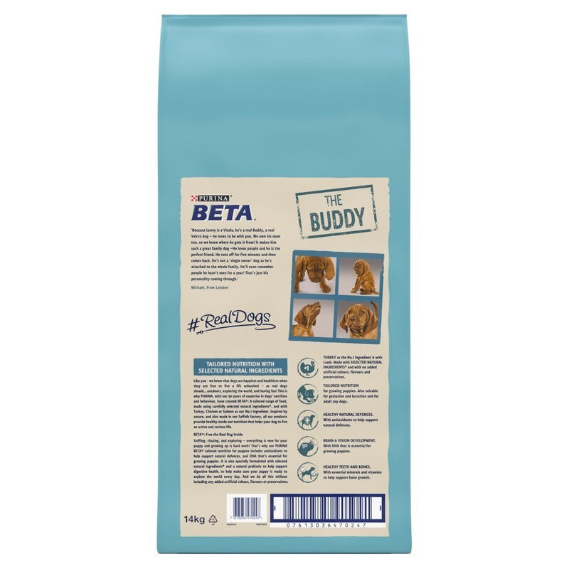 Beta Puppy with Turkey & Lamb 14kg