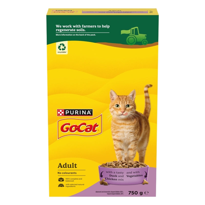 Go-Cat Complete Chicken & Duck 750g x 5