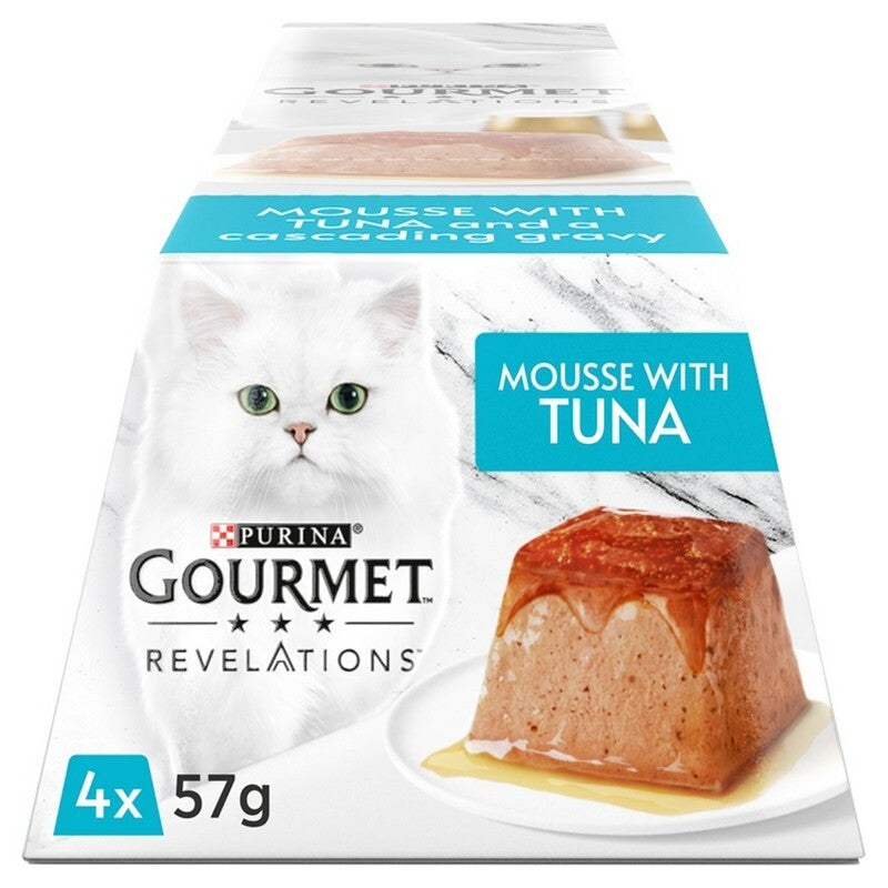 Gourmet Revelations Mousse with Tuna and Gravy 57g x 4 x 6