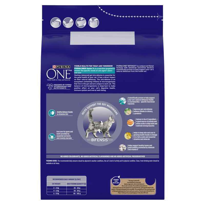 Purina One Senior 7+ Salmon & Wholegrains 2.8kg