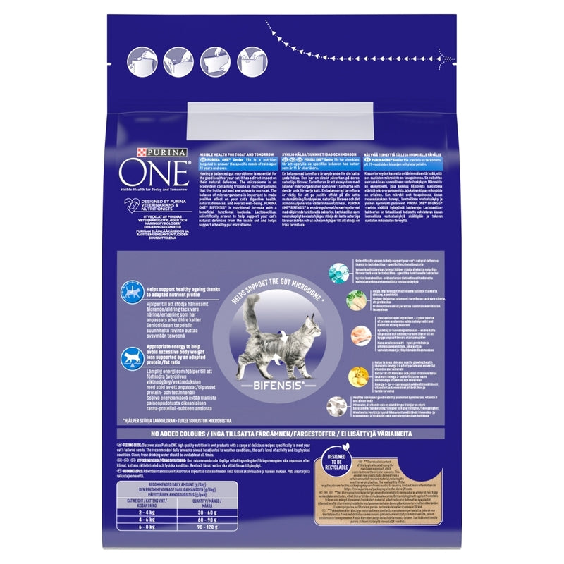 Purina One Senior 11+ Cat Chicken 2.8kg