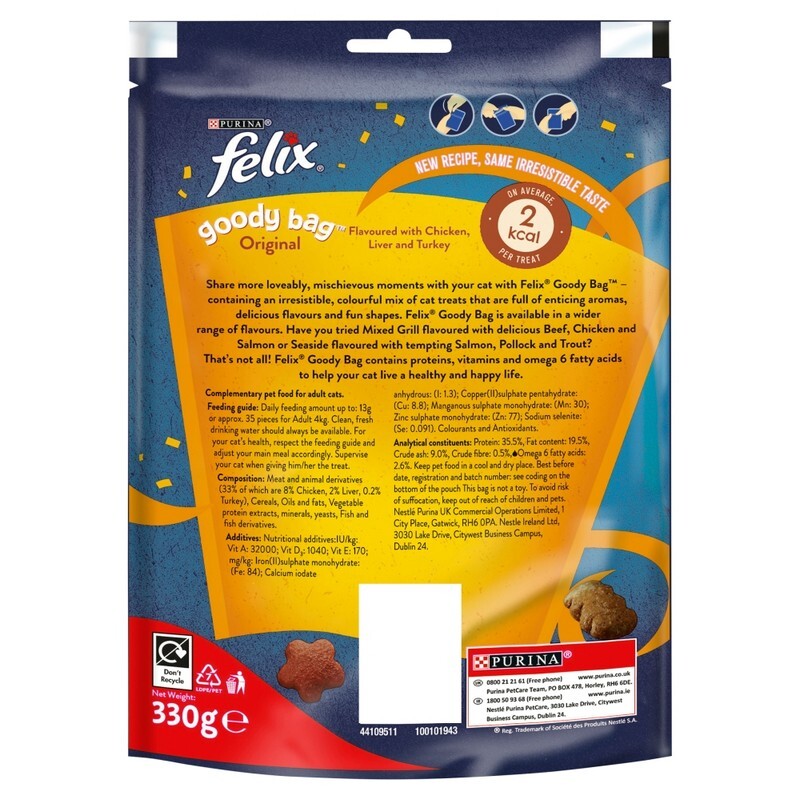 Felix Goody Bag Original Mix 330g x 5
