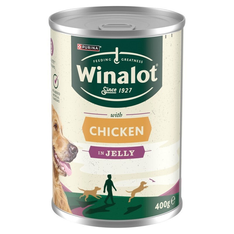 Winalot Classic with Chicken in Jelly Tray 400g x 12
