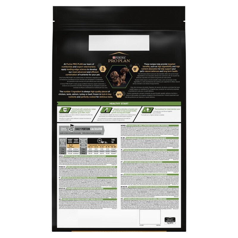 Pro Plan Puppy Small & Mini Healthy Start Chicken 7kg
