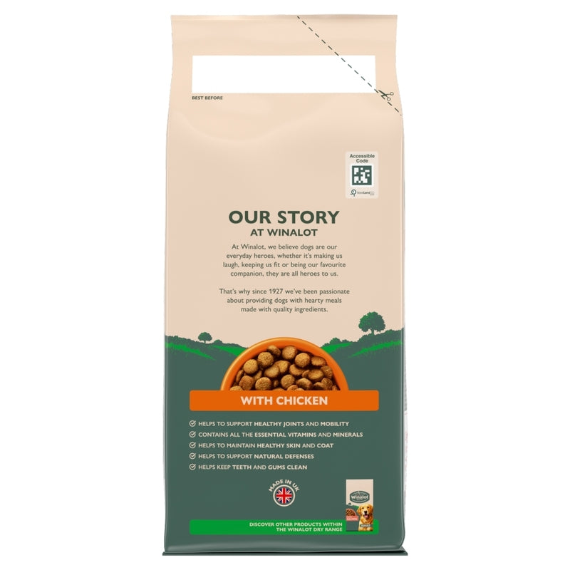 Winalot Adult with Chicken Dry Dog 2kg