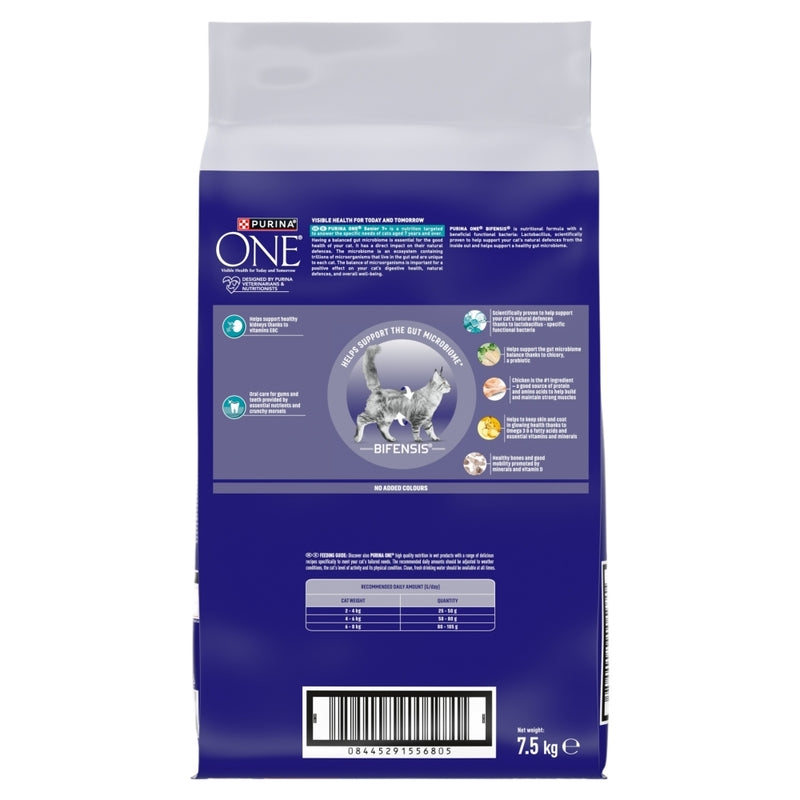 Purina One Senior 7+ Cat Chicken 7.5kg