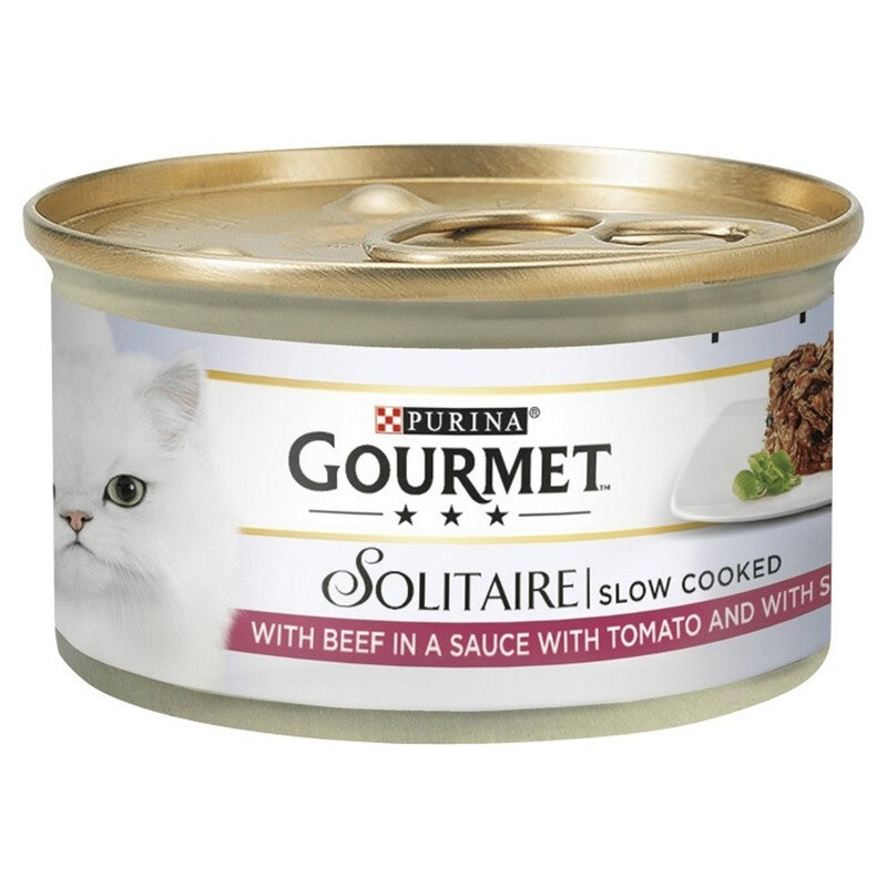 Gourmet Solitaire Slow Cook Beef 85g x 12