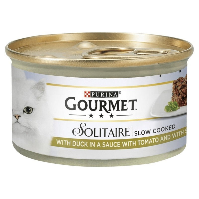 Gourmet Solitaire Slow Cook Duck 85g x 12