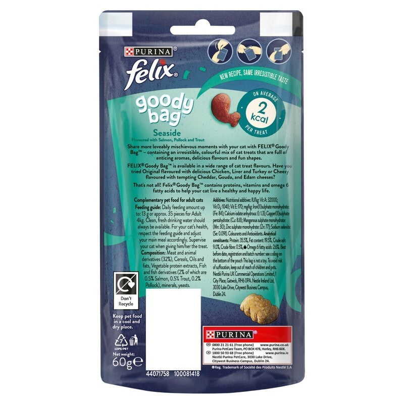 Felix Goody Bag Seaside Mix 60g x 8