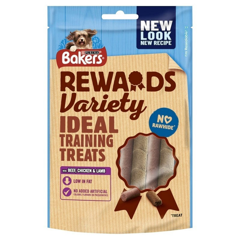 Bakers Variety Rewards Dog Treats 100g x 8