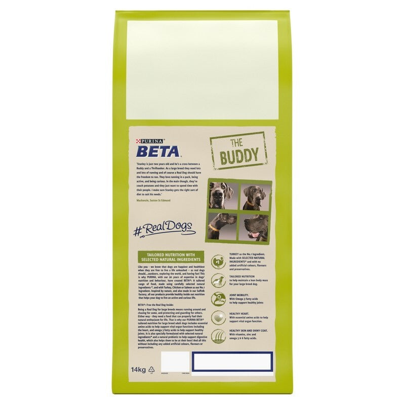 Beta Adult Large Breed with Turkey 14kg