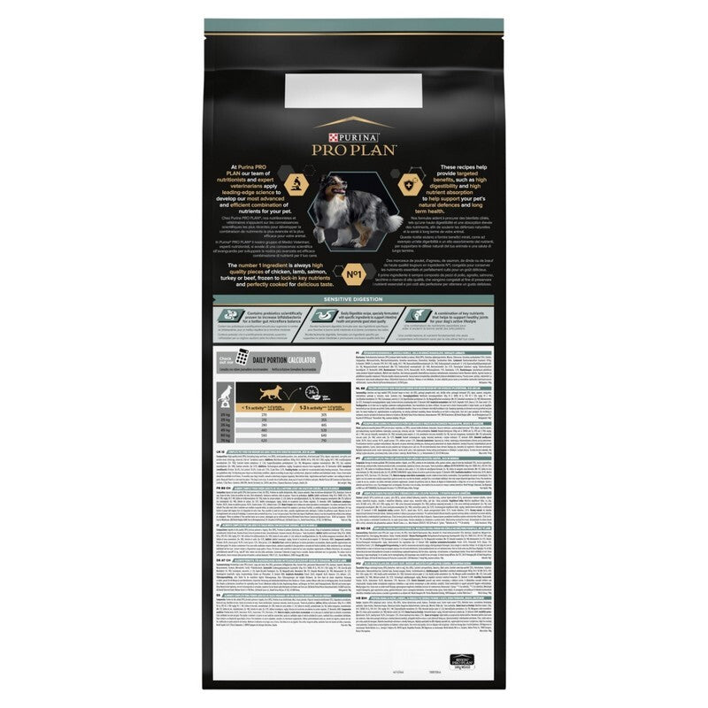 Pro Plan Adult Medium Sensitive Digestion with Lamb 14kg