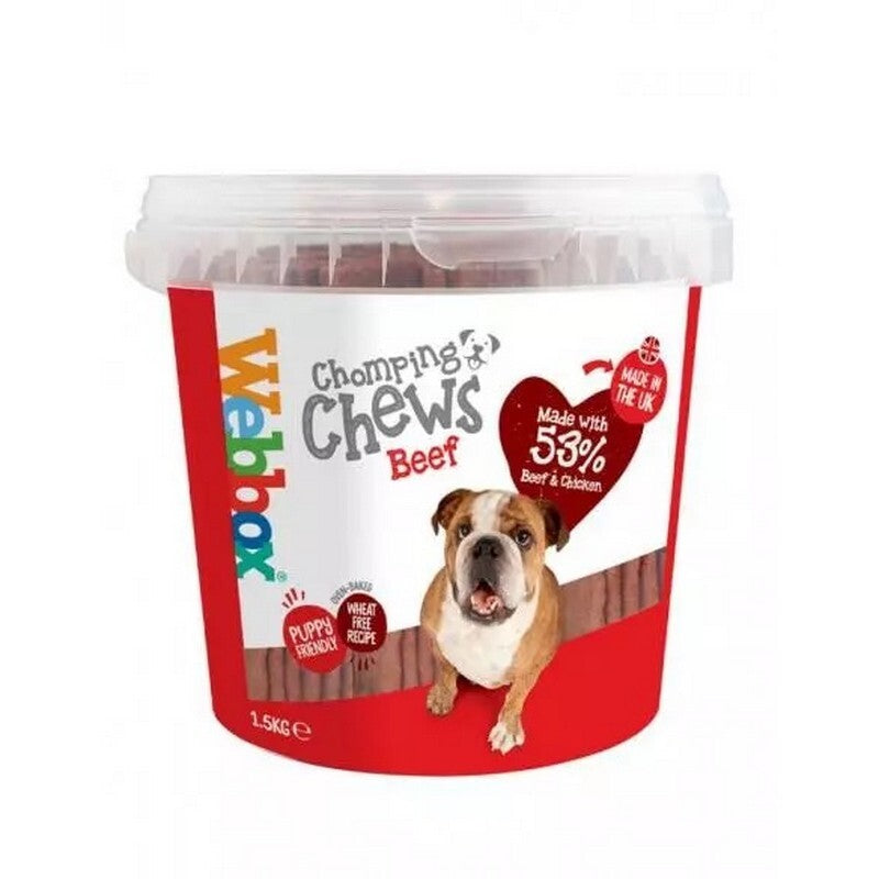 Webbox Chomping Chews Beef 1.5kg