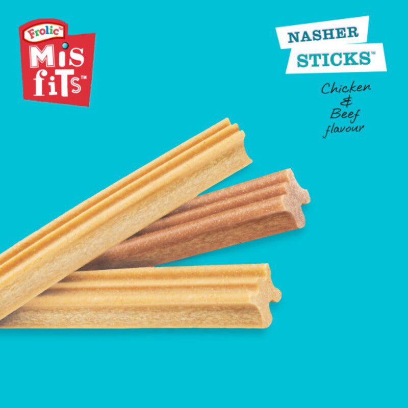 Pedigree Misfits Nasher Sticks Medium 175g x 10
