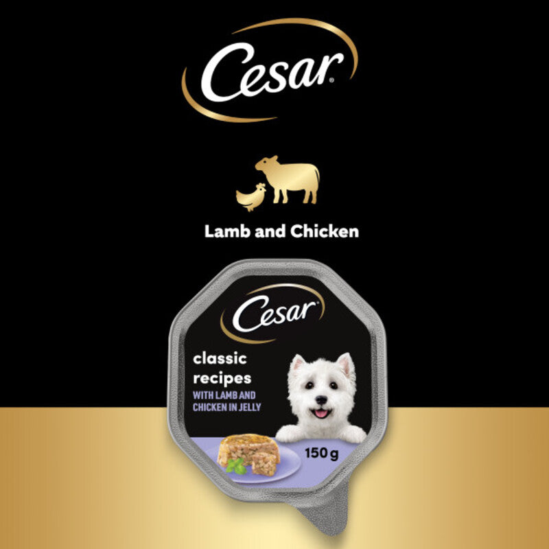 Cesar Classics Tender Juicy Lamb & Chicken 150g x 14