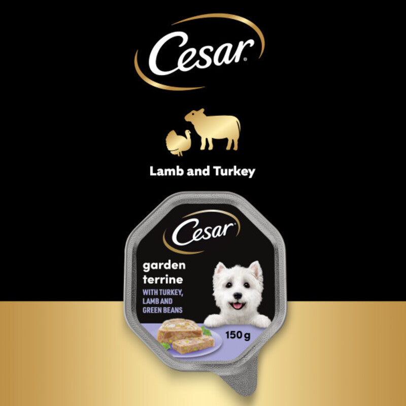 Cesar Garden Terrine with Juicy Lamb & Turkey 150g x 14