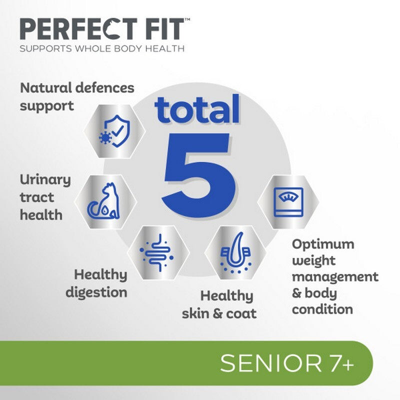 Perfect Fit Cat Senior 7+ Chicken 750g x 4