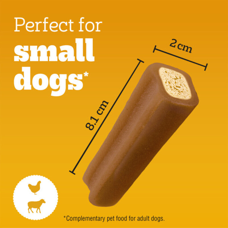 Pedigree Jumbone Mini Chicken & Lamb 4 Chews (160g) x 8