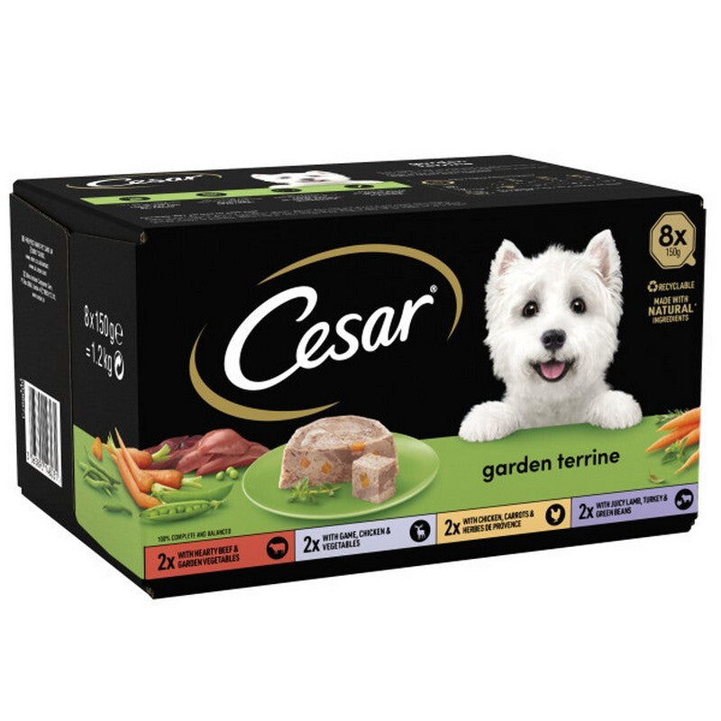 Cesar Garden Terrine Mixed Selection in Loaf Foil 150g x 8 x 3