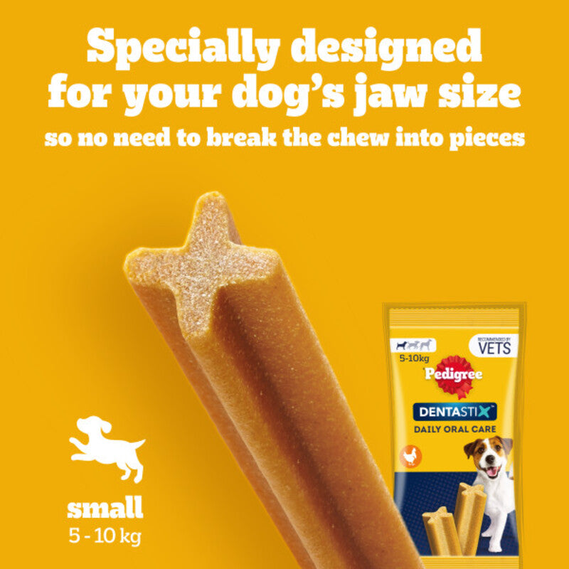 Pedigree Dentastix Daily Dental Chews Small Dog 70 Sticks