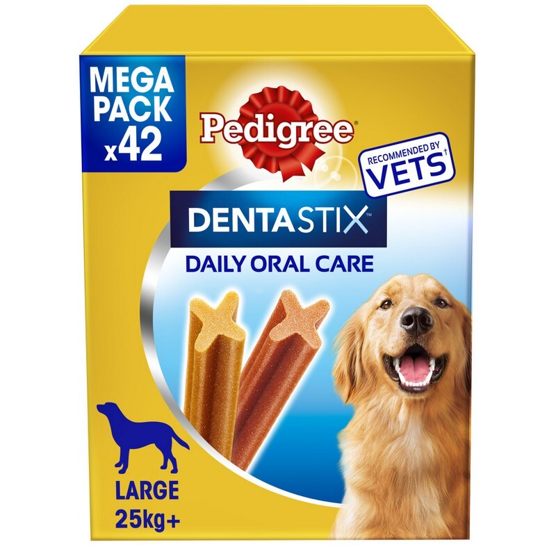 Pedigree Dentastix Daily Dental Chews Large Dog 42 Sticks