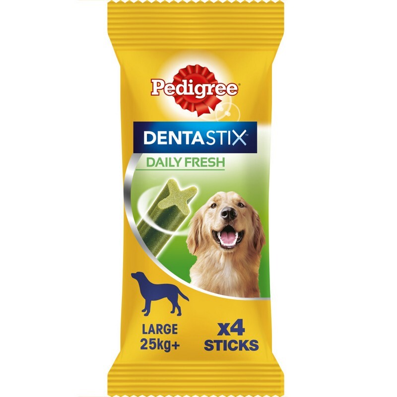 Pedigree Dentastix Fresh Daily Dental Chews Large Dog 14 x 4 Sticks