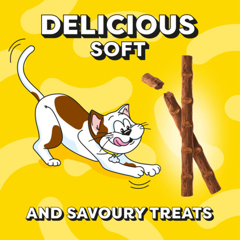 Dreamies Meaty Sticks Chicken Cat Treats 30g x 14