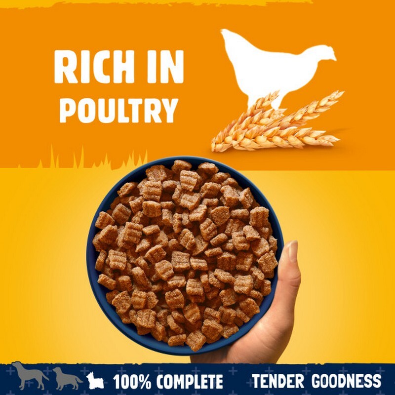 Pedigree Tender Goodness Adult Small Chicken 2.6kg x 3