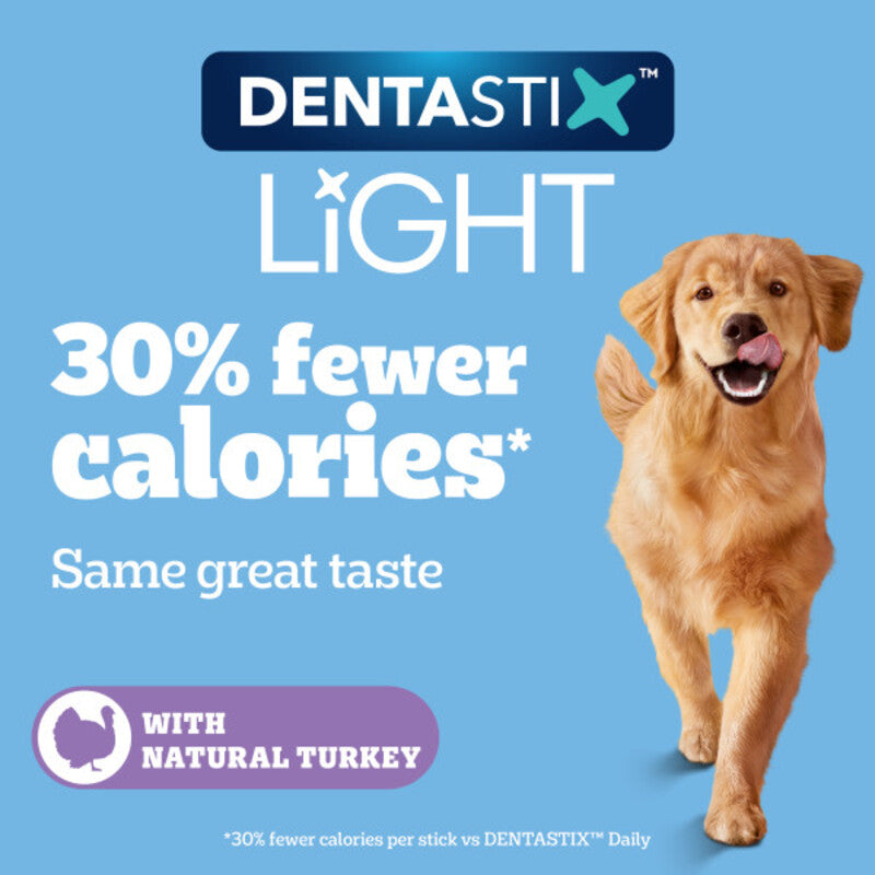 Pedigree Dentastix Light Daily Dental Chews Large Dog 4 Sticks x 10