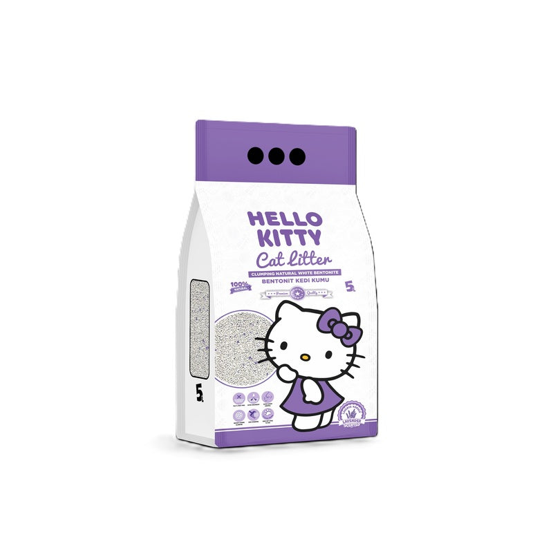 Hello Kitty Bentonite Lavender Litter 5 L