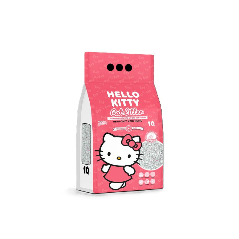 Hello Kitty Bentonite Baby Powder Litter 10 L