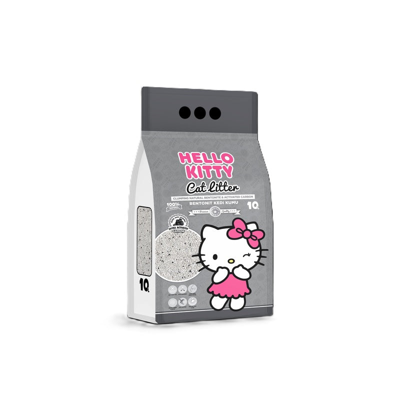 Hello Kitty Bentonite Active Carbon Litter 10 L