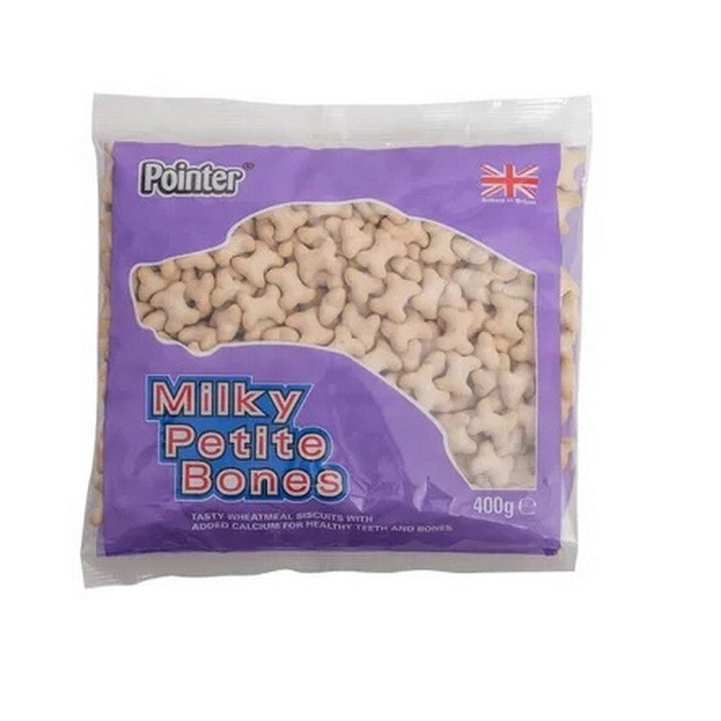 Pointer Milky Petite Bones 400g x 6