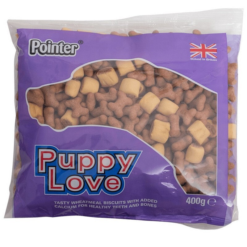 Pointer Puppy Love Puppy Treats 400g x 6