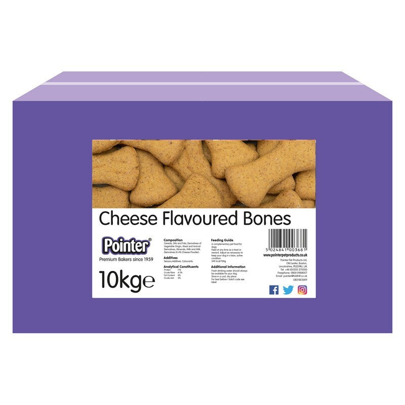 Pointer Cheese Flavoured Bones 10kg
