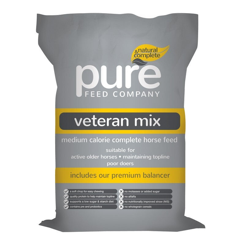 Pure Feed Company Pure Veteran Mix 15kg