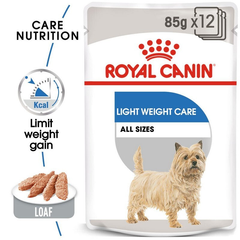 Royal Canin Light Weight Care Loaf Pouches 85g x 12