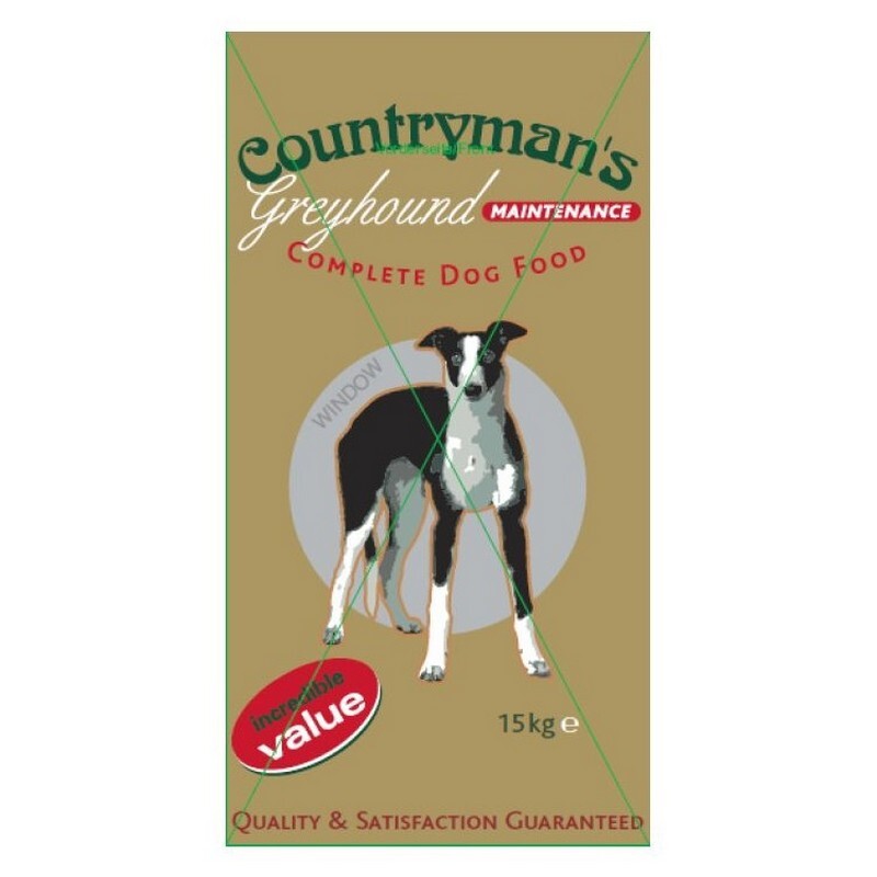 Countrymans Greyhound Maintenance 15kg