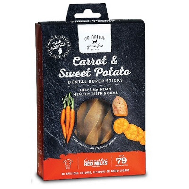 Go Native Super Dental Carrot & Sweet Potato 150g x 10