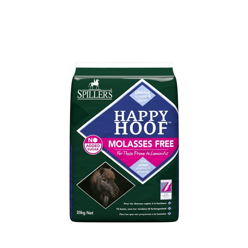 Spillers Happy Hoof Molasses Free 20kg