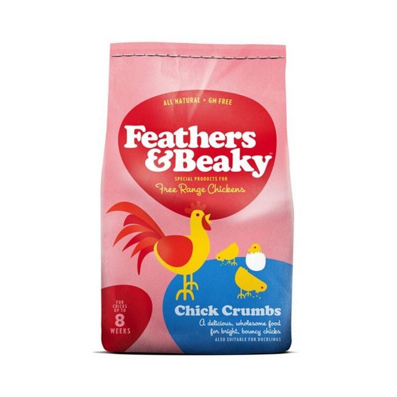 Feathers & Beaky Chick Crumbs 4kg