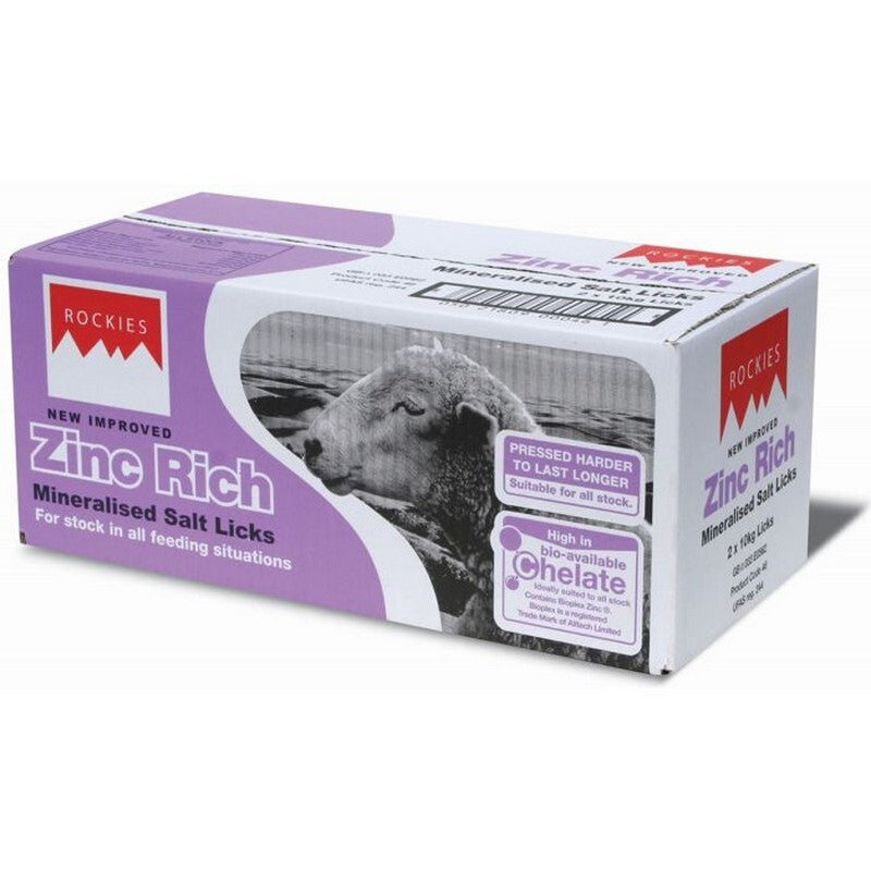 Rockies SC Super Zinc 10kg x 2