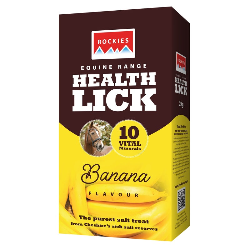 Rockies Banana Lick 2kg