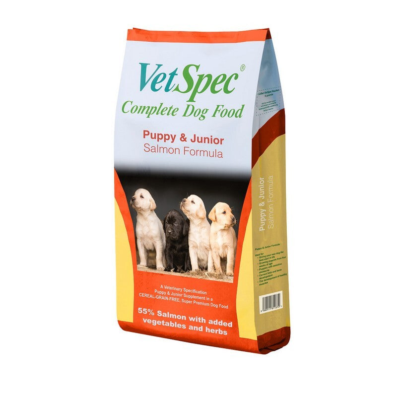 VetSpec Complete Puppy & Junior Salmon 12kg