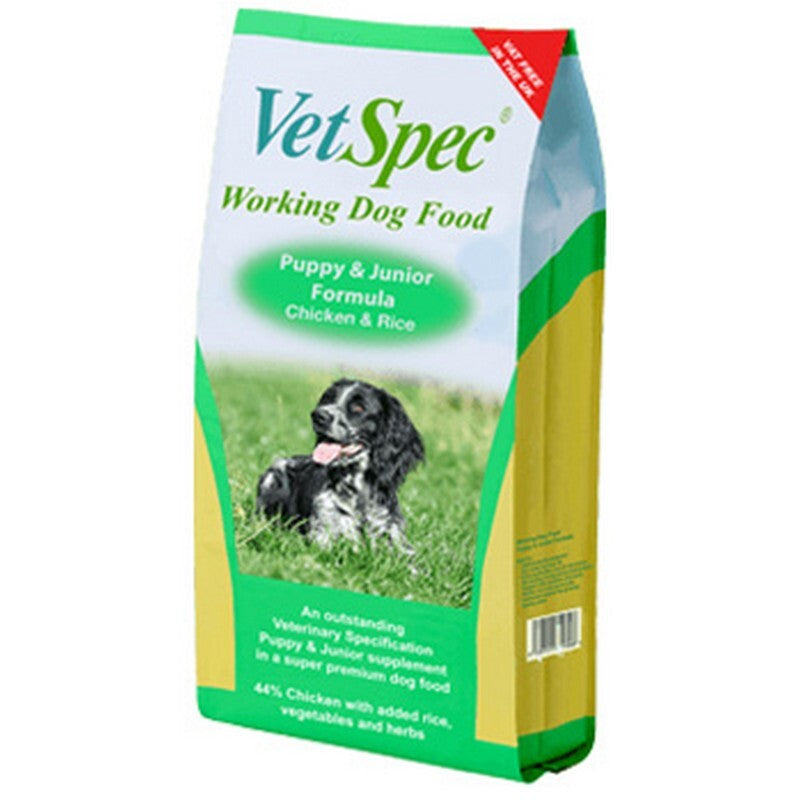 VetSpec Working Puppy & Junior Chicken 15kg