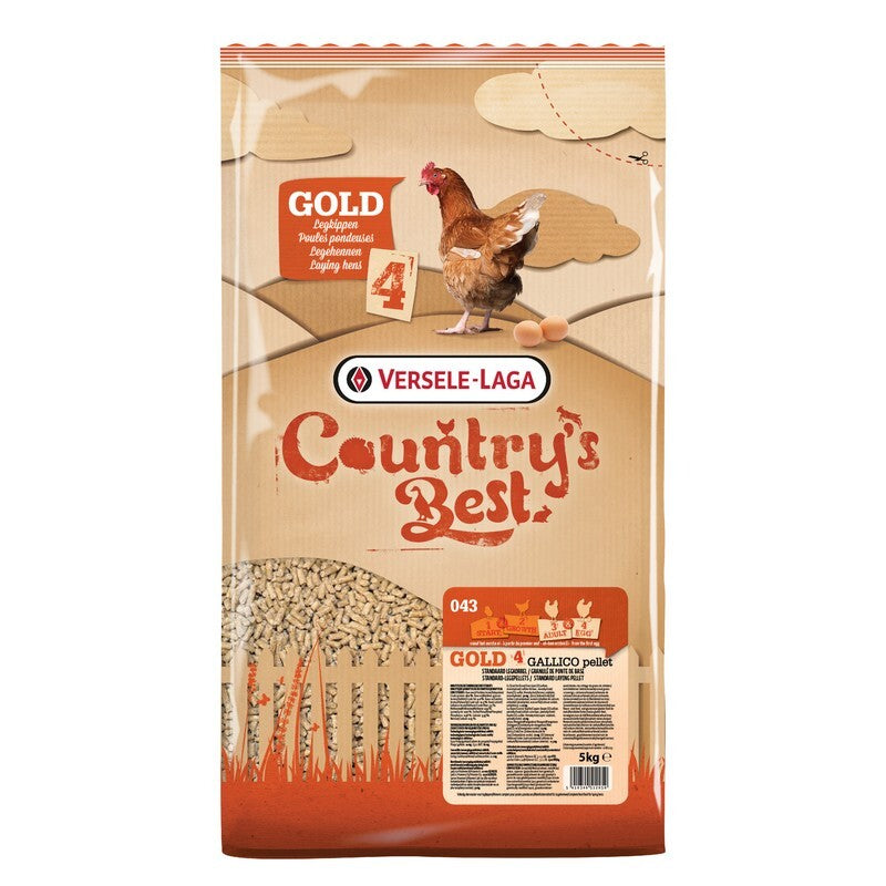 Versele Laga Countrys Best Gold 4 Gallico Pellet 5kg