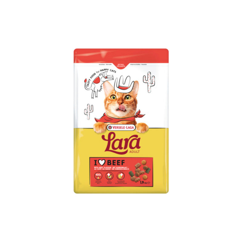 Versele Laga Lara Adult with Beef Flavour 1.9kg x 4