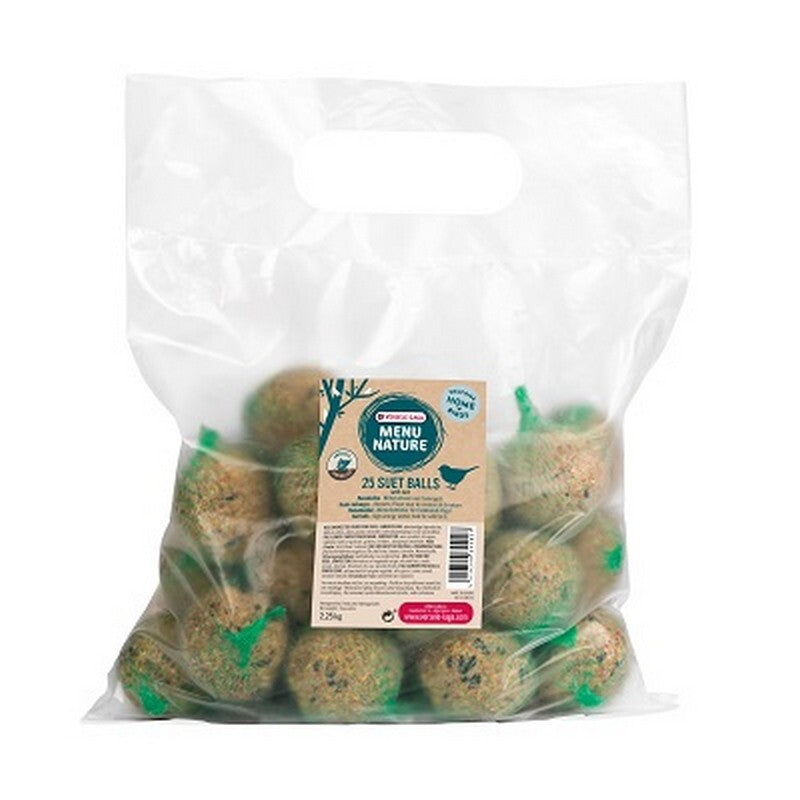 Versele Laga Menu Nature Bag of 25 Suet Balls with Nets 2.25kg